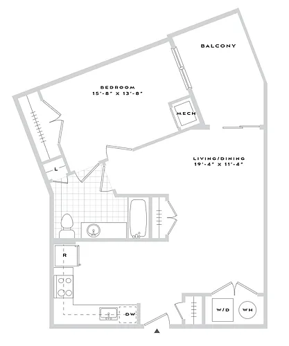 Floor plan B2-A08