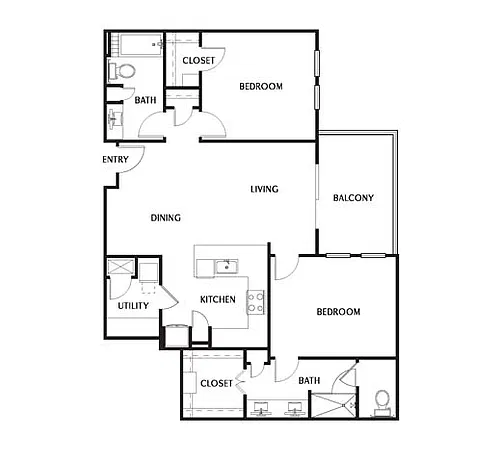 Floor plan B3