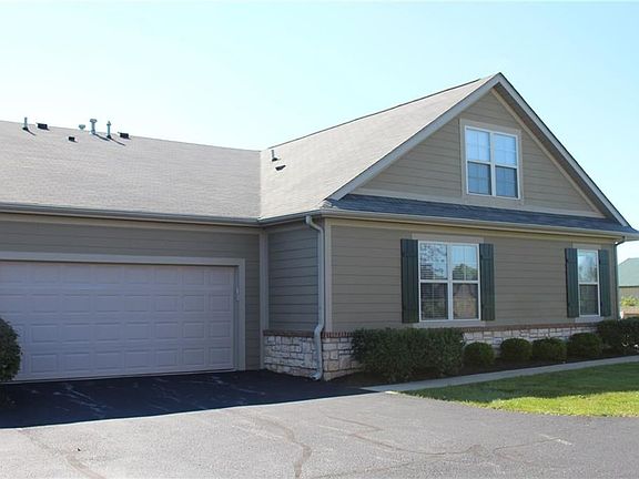 Two car attached garage