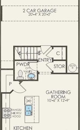 First Floor 2 br 2.5 ba