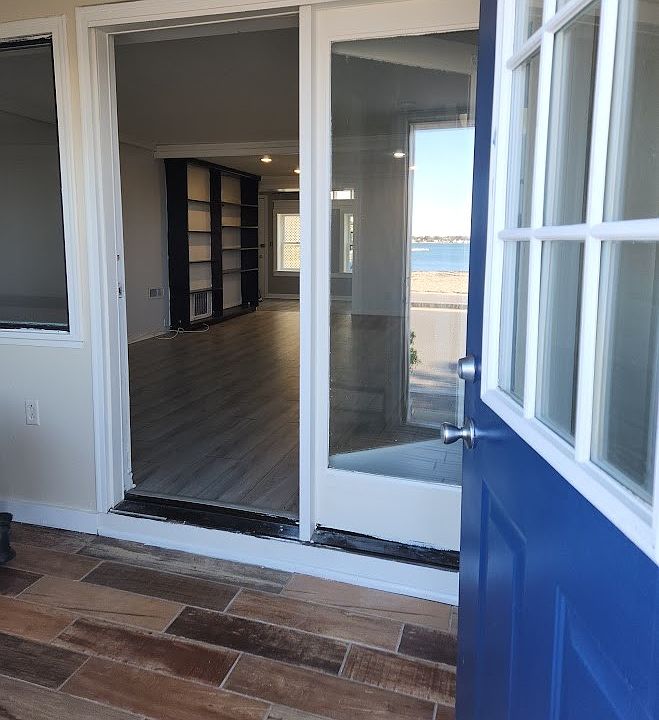 Front door entryway into your home.
