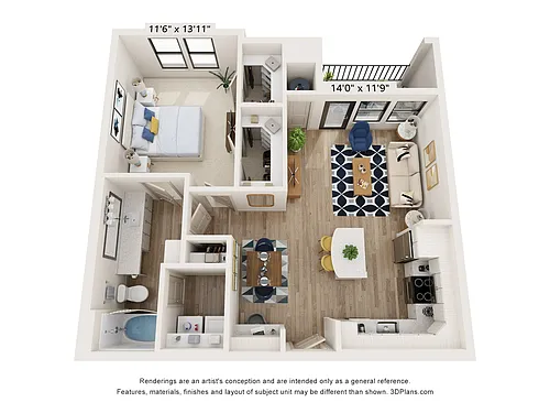 Floor plan McQueen