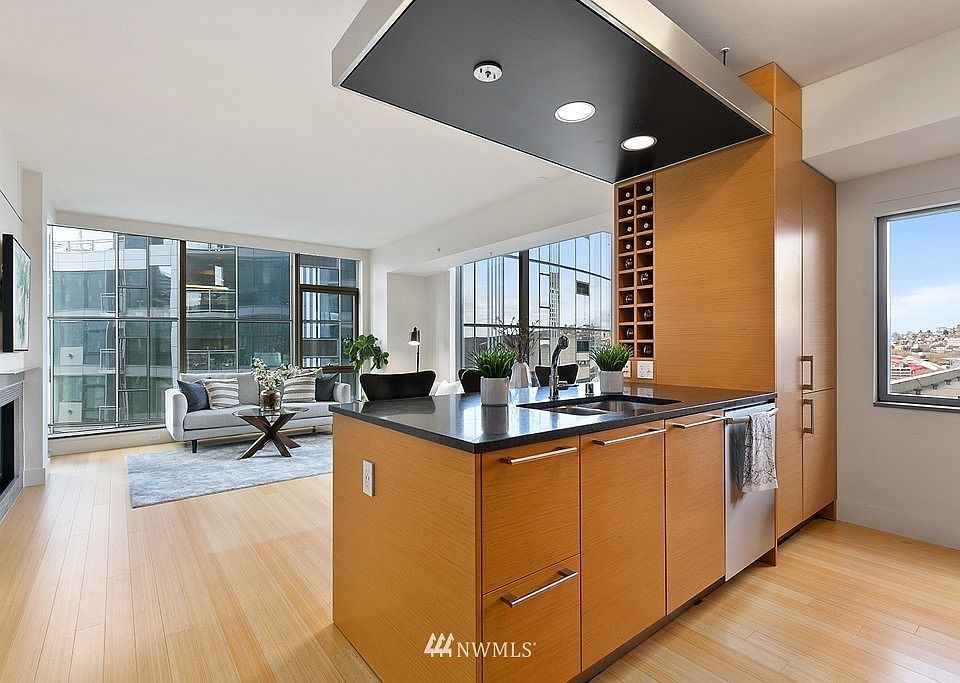 Kitchen + Living Room