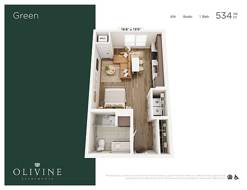 Floor plan Green | ACC