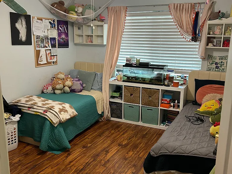 large downstairs bedroom