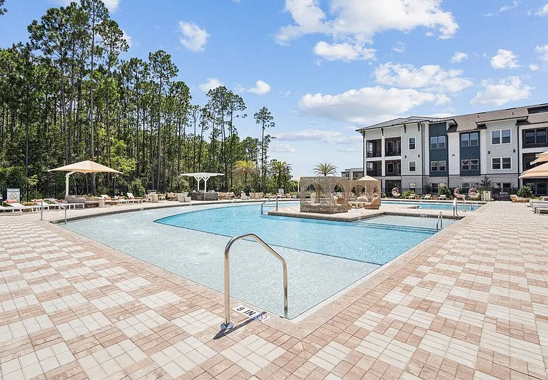 Saltwater Pool with Sundeck, Cabanas, & Grilling