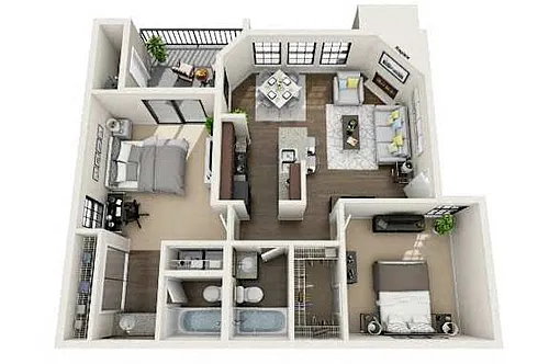 Floor plan Lighthouse