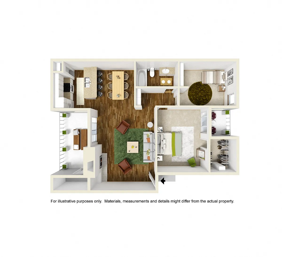 Floor plan B1