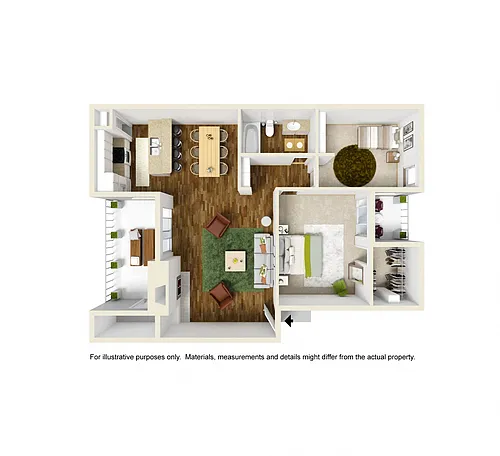 Floor plan B1
