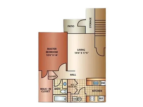 Floor plan The Opal