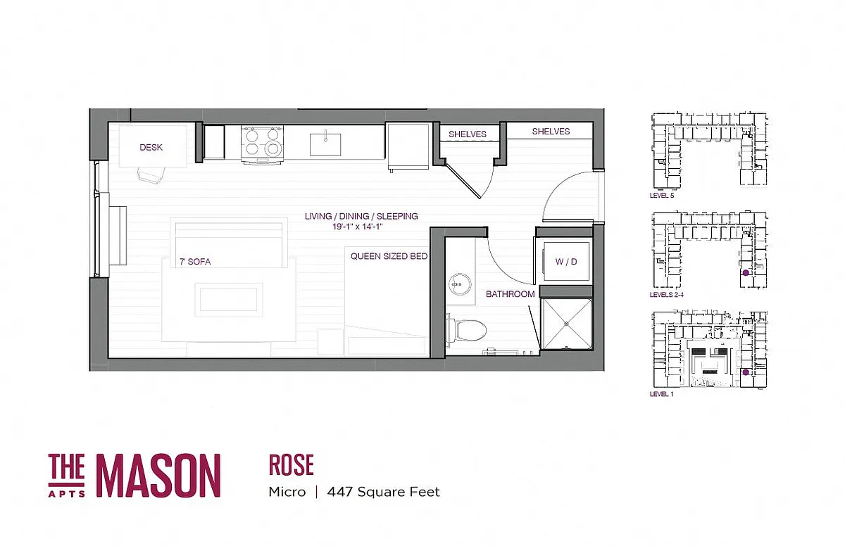 Floor plan Rose