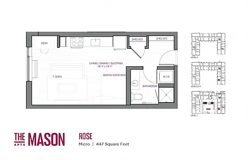 Floor plan Rose