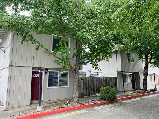 Exterior of townhomes