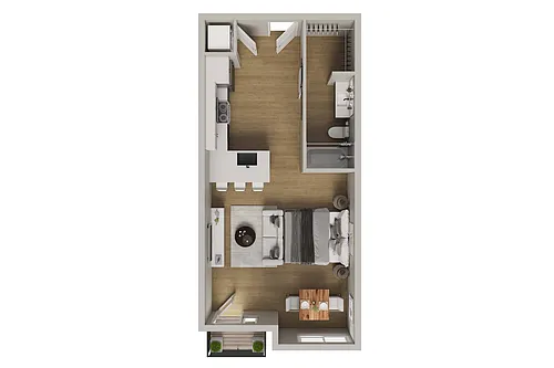 Floor plan Theodore
