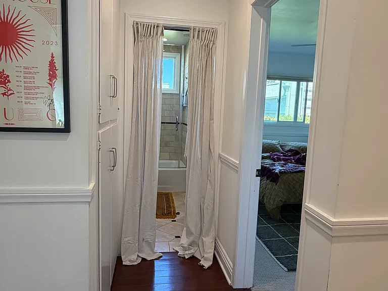 Hallway off 1st bedroom and bathroom and linen closet