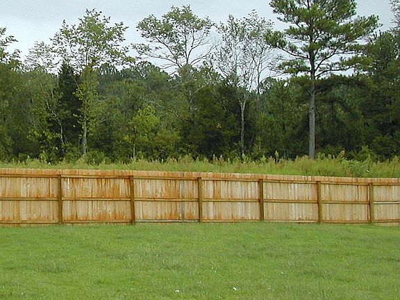 New privacy fence