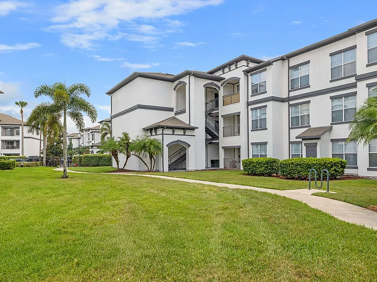 Gated apartment community