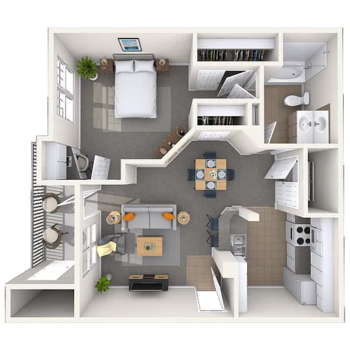 Floor plan The Mesa