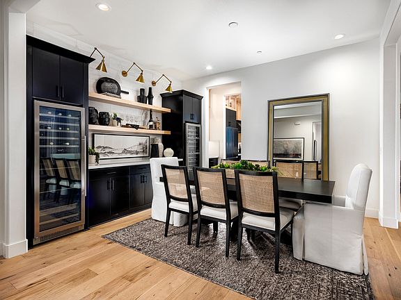 Formal Dining with access to the kitchen through the butler s pantry.
