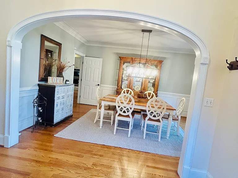Large formal dining room!