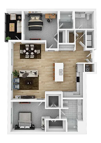 Floor plan B6