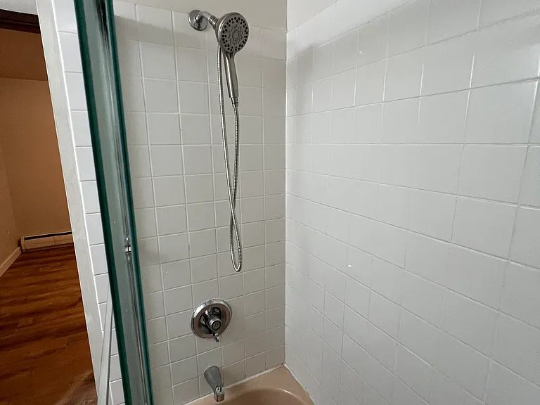Nice new shower head