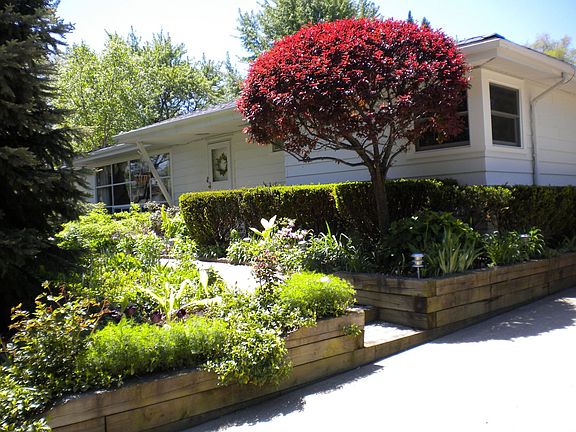 Northeast Corner Flower Beds