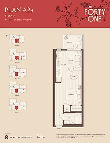 Floor plan Plan A2a