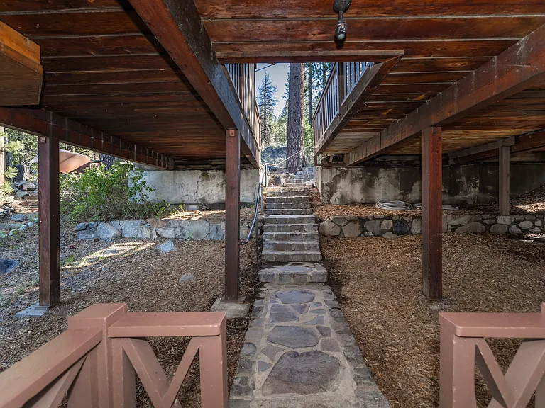 Steps from Front Door to Covered Parking
