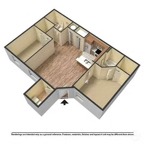 Floor plan Positano