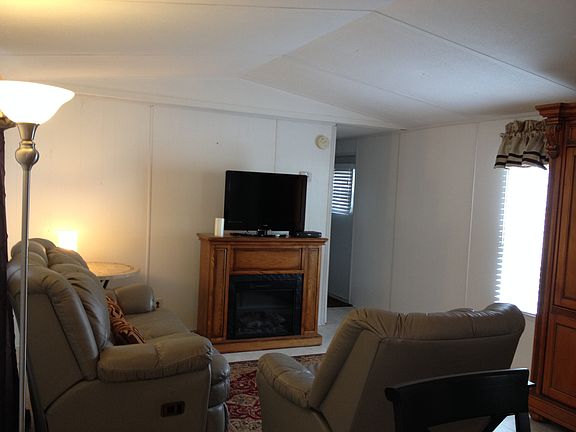 Electric Fireplace in Living Room