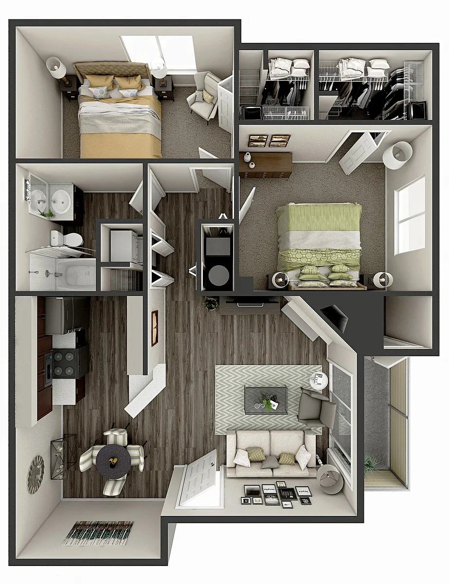 Floor plan B2