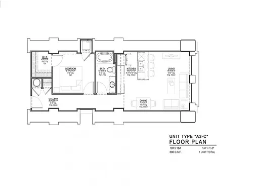 Floor plan A3-C