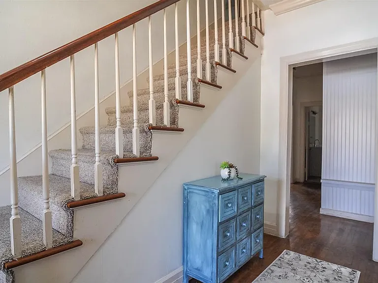 Entryway before painting