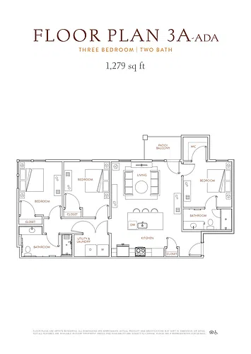 Floor plan 3A-HC