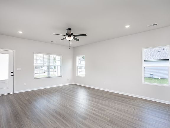 Open-concept living area