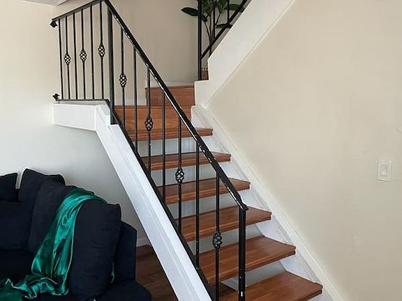 Staircase to the upstairs