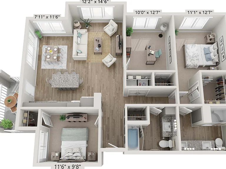 The Reef at Riviera 62+ Apartments — Photo 67