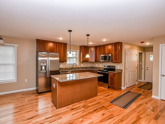 Kitchen open floor plan.