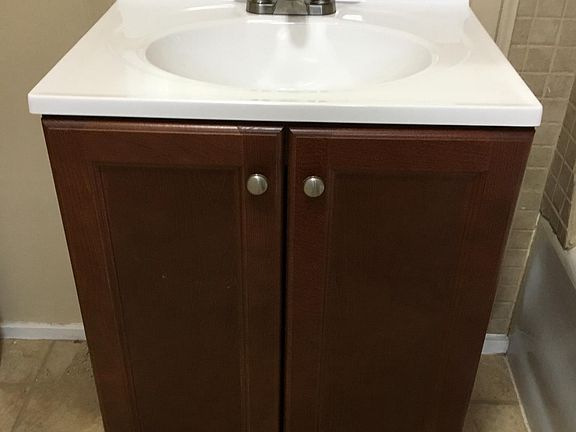 new vanity, top and faucet!