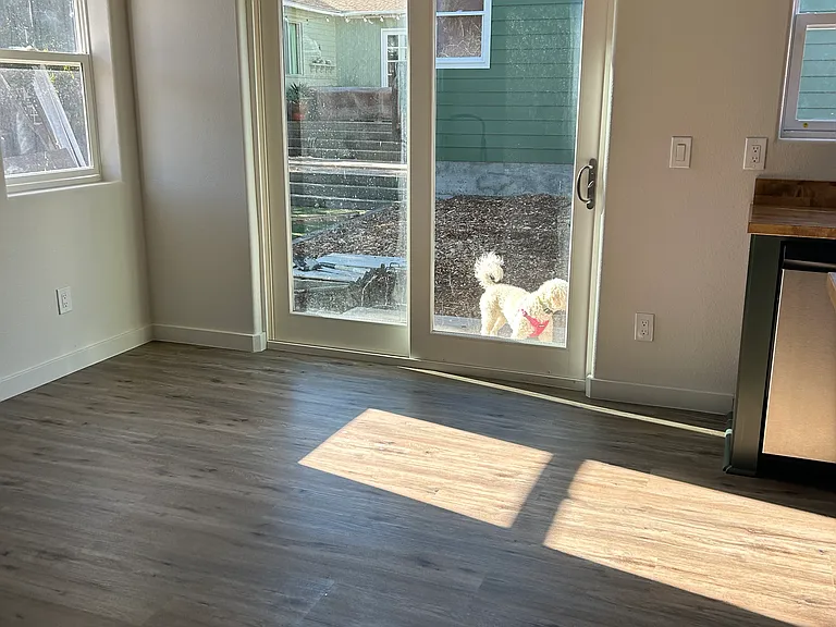 Sliding Door in Living Room