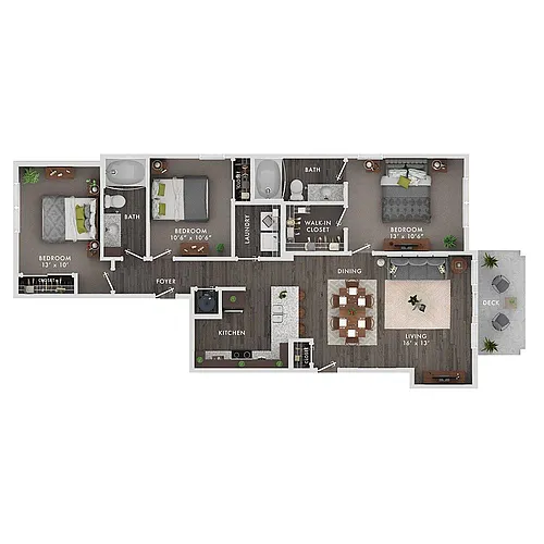 Floor plan Hawthorne