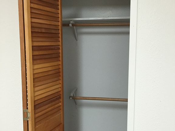 Smaller bedroom closet