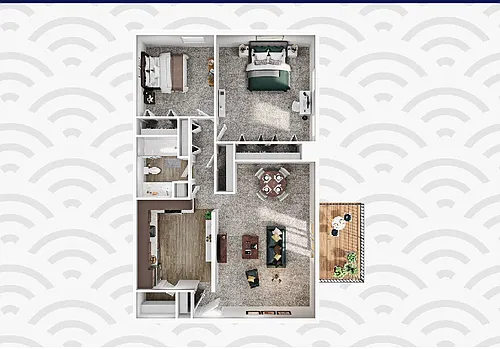 Floor plan The Bisset