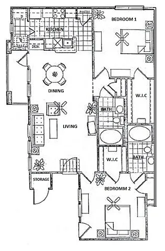 Floor plan B1