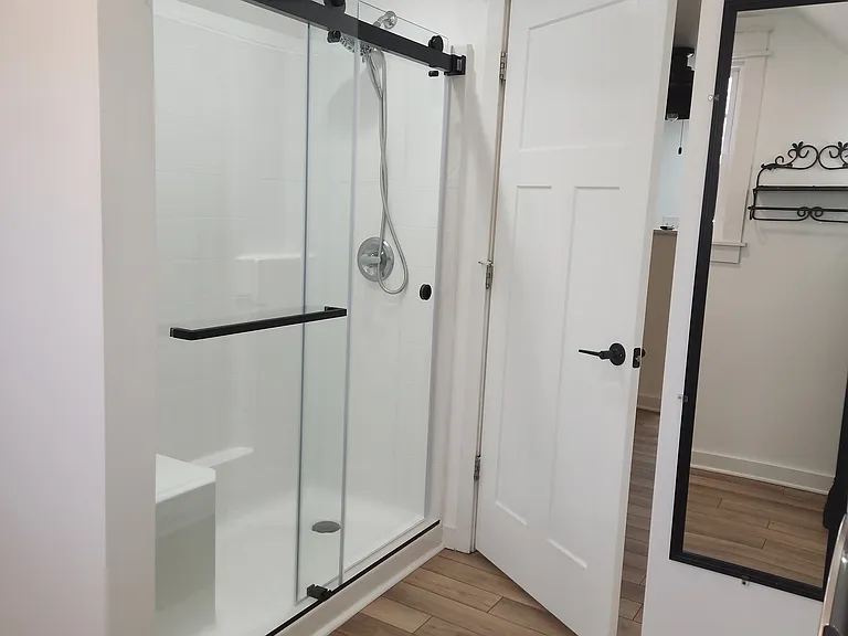 SHOWER IN BATHROOM