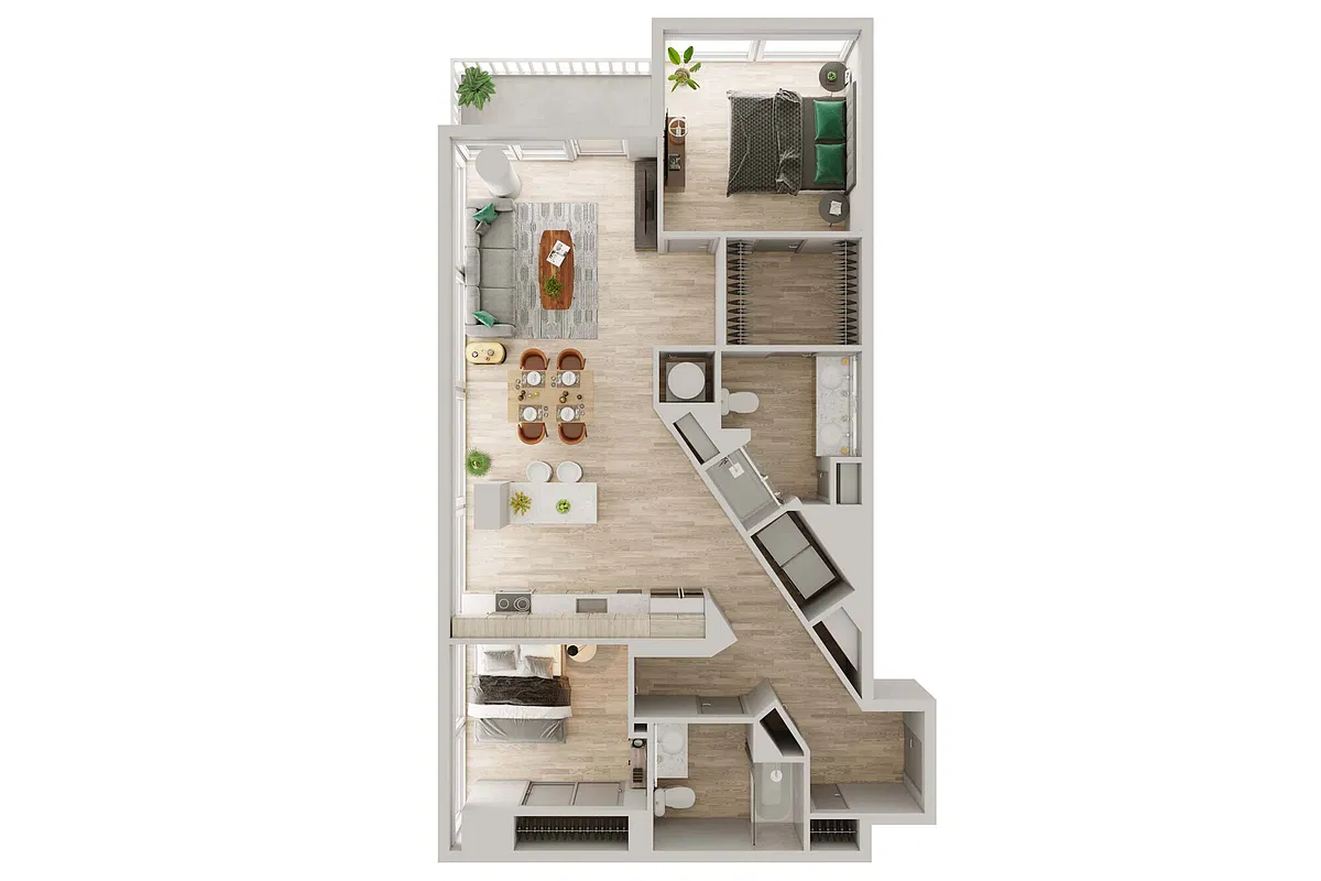 Floor plan B4
