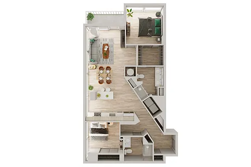 Floor plan B4