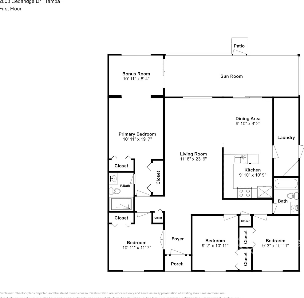 2808 Cedaridge Dr Tampa, FL 33618 — Photo 2