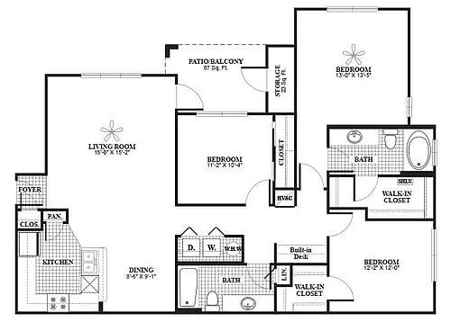 Floor plan C1